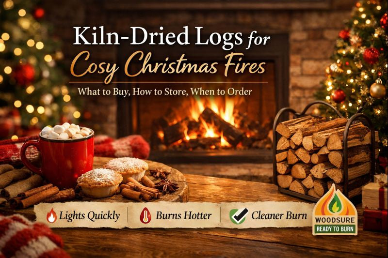 Kiln-Dried Logs For Cosy Christmas Fires: What To Buy, How To Store, When To Order