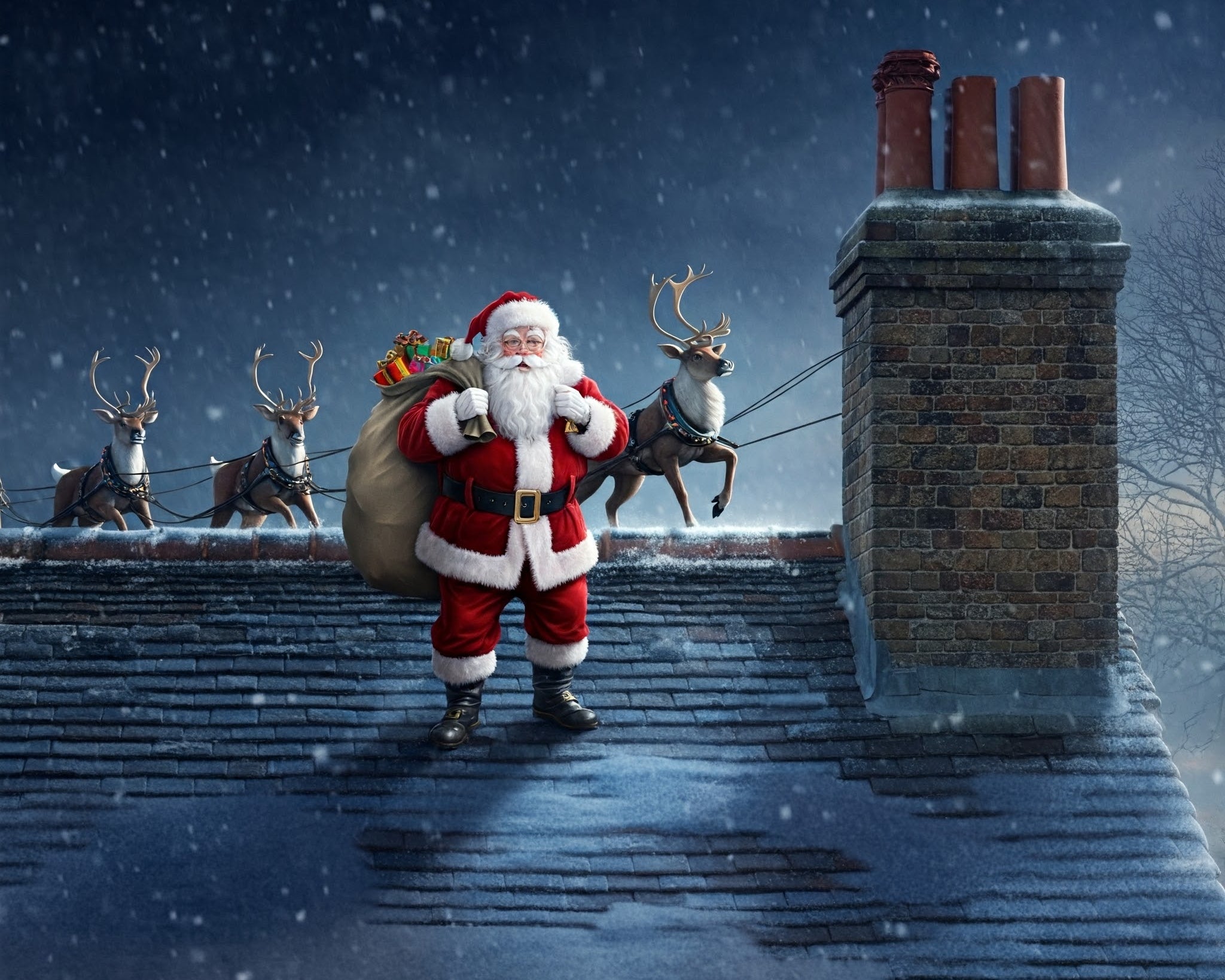 Your chimney is not just for smoke this Christmas!