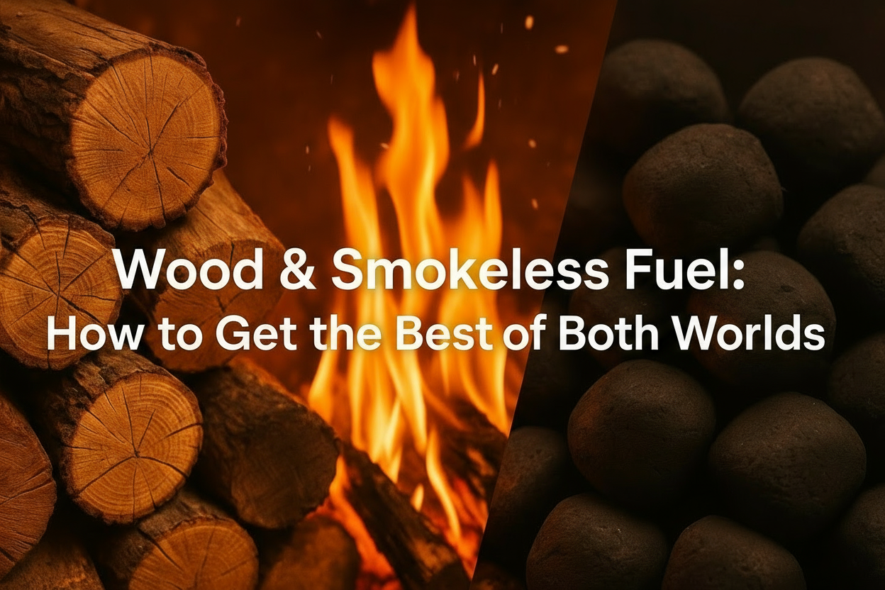 Wood & Smokeless Fuel: How to Get the Best of Both Worlds