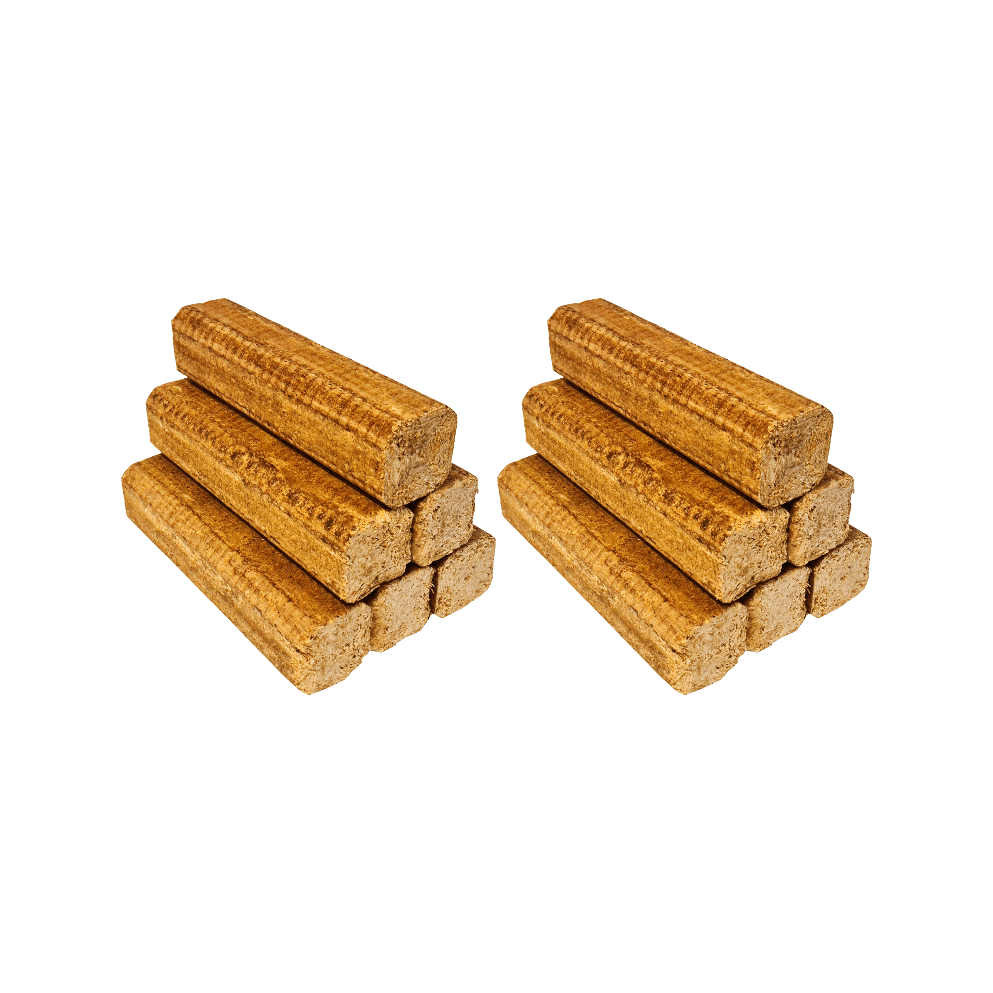 Woodlets Briquettes – two packs of briquettes for easy stove control and consistent heat in smaller storage.