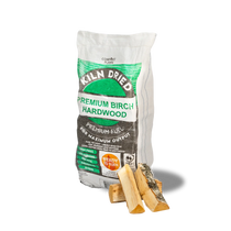Single 60L boot bag of kiln dried birch logs for wood burners - Dawsons Fuels