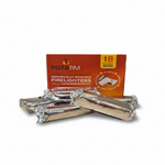 Tigertim firelighters with packaging on a white background
